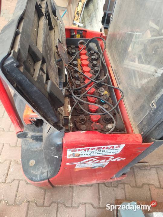 Wózek elektryczny paleciak sztaplarka śląskie Wręczyca Wielka sprzedam