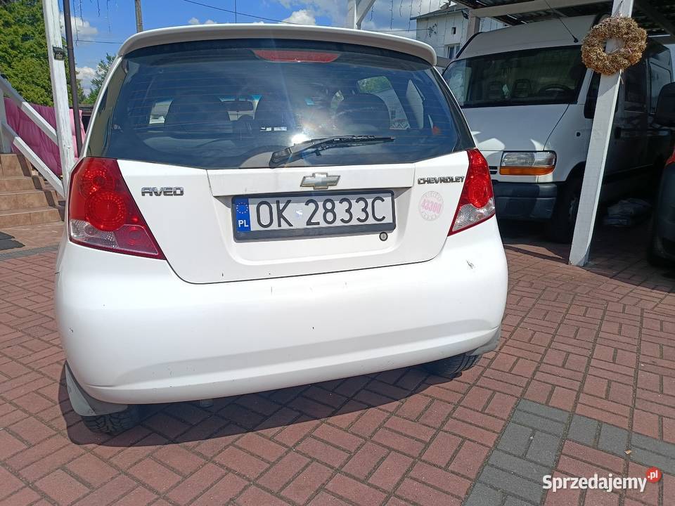 Chevrolet Aveo 12 Benzyna Klimatyzacja opolskie Bierawa