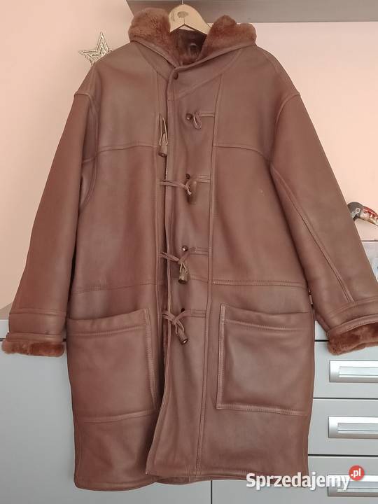 Kożuch włoski z kapturem Kurtki i płaszcze łódzkie Łódź