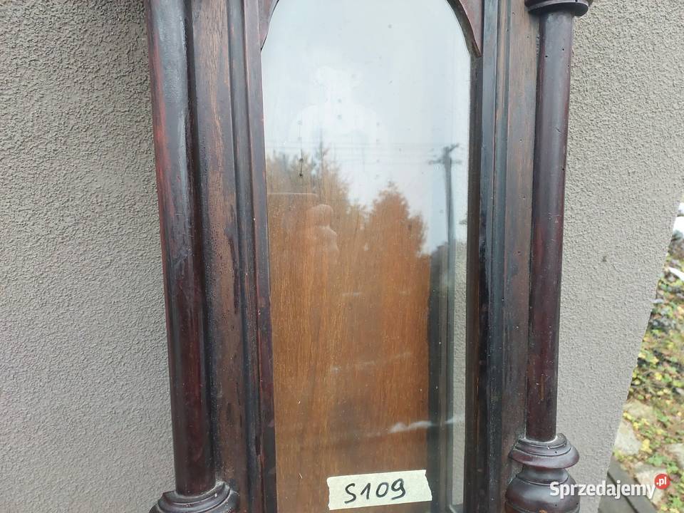 S109 Skrzynia obudowa starego zegara szafka pomorskie Tczew