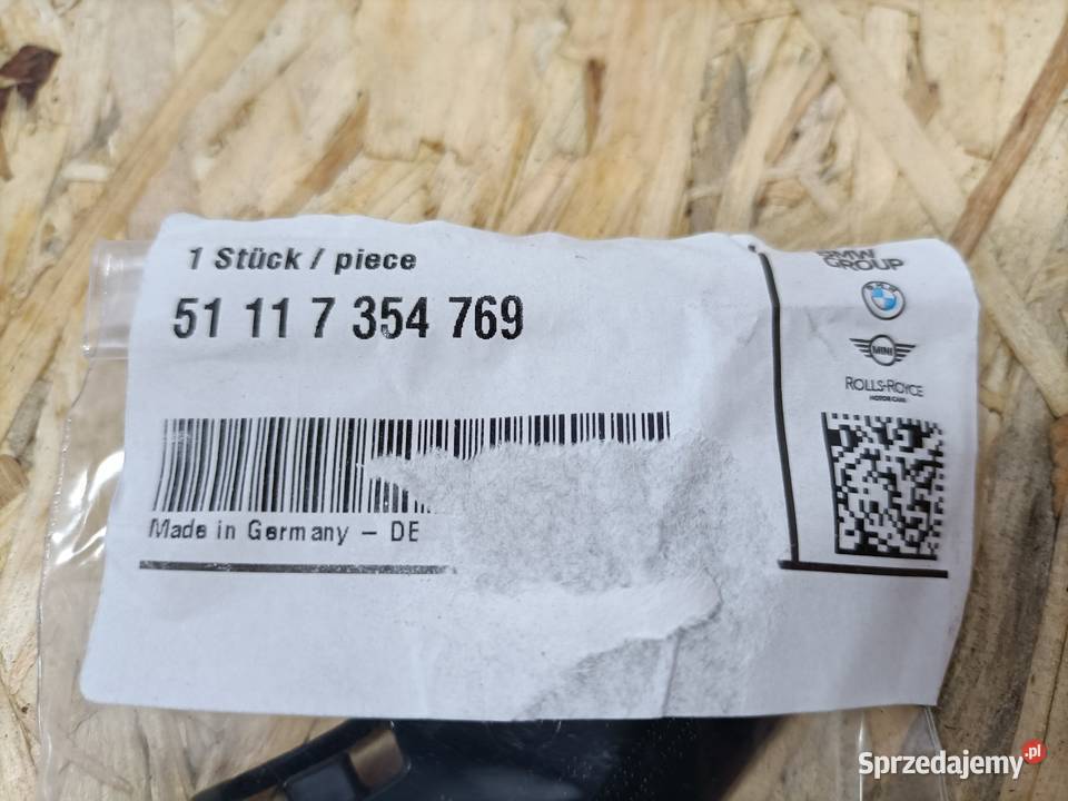 BMW X1 F48 F48 LCI ŚLIZG MOCOWANIE ZDERZAKA LEWY Części montażowe wielkopolskie Pleszew