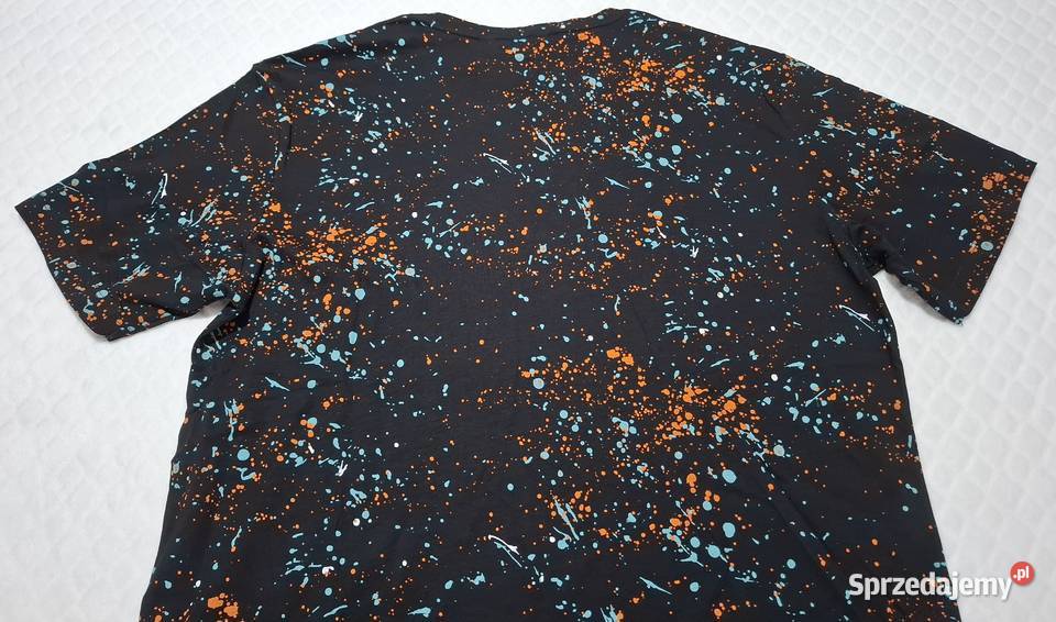 Koszulka krótki rękaw Tshirt Reserved XL czarna Rozmiar XL Czeladź