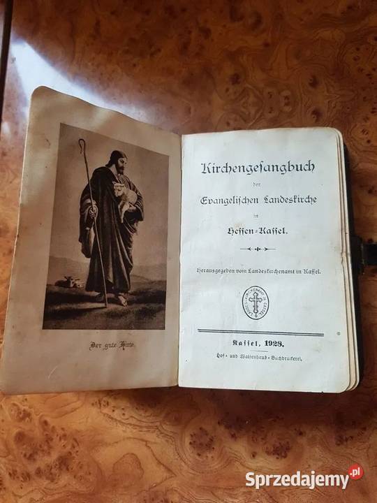 Staroniemiecka Biblia Antyczna z 1928r Strzyżów