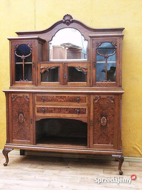 Wspaniała antyczna jadalnia ludwikowska renowacj Andrychów