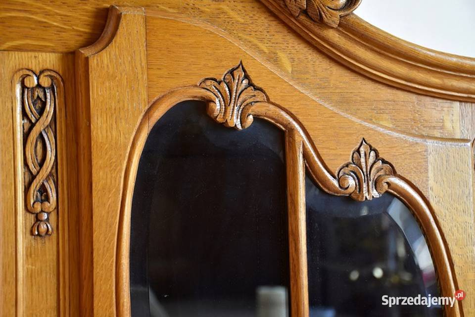 Piękna dębowa biblioteka ludwikowska sklep śląskie