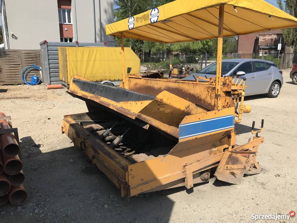 rozściełacz układarka kruszywa poboczy równiarka pełny VAT