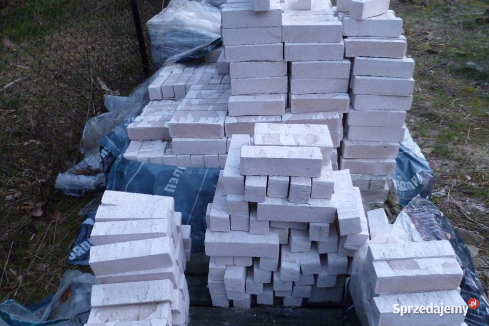 Biała cegła klinkierowa 6x6x22 Zgierz