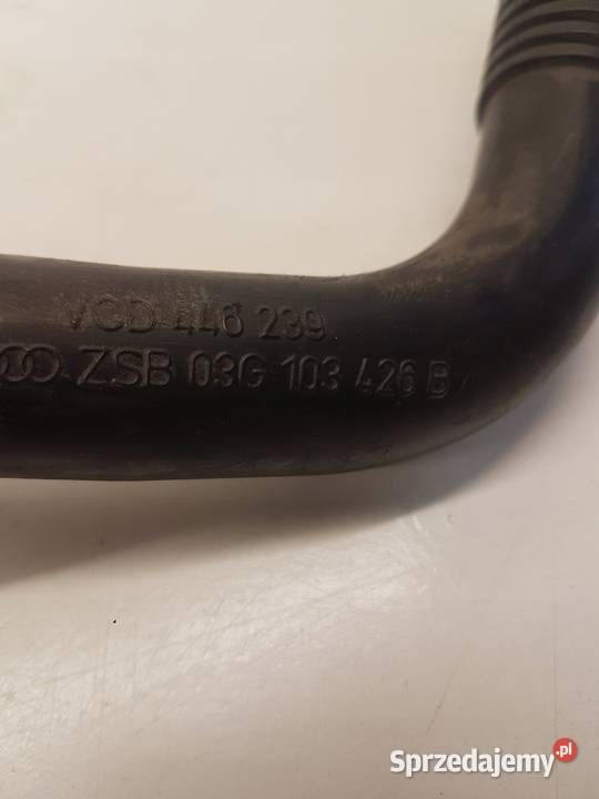 RURA WĄŻ POWIETRZA AUDI VW 20 TDI 03G103426B Przystajń
