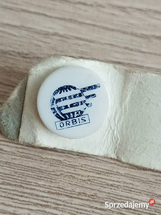 Przypinka Polskie Biuro Podróży ORBIS Kraków