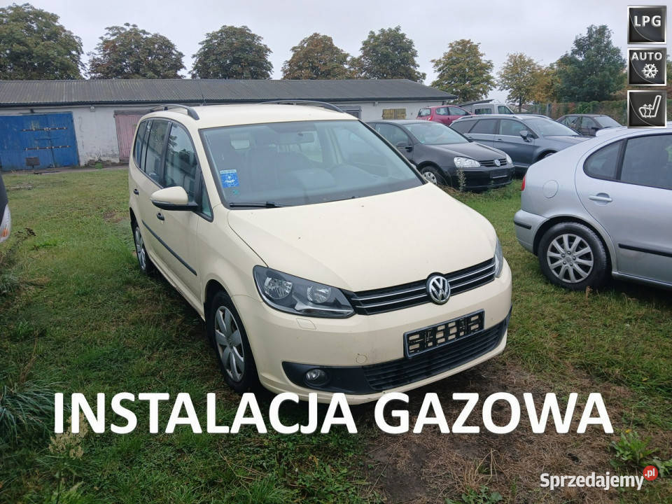 Volkswagen Touran 14TSI 150 klimatronik 6 biegów Gryfino