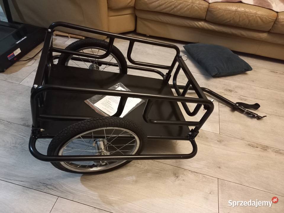 Przyczepka transportowa składana wózek rowerowy Góra