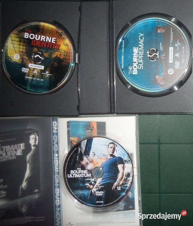 Janon Bourne 3 dvd nowe wysyłka podkarpackie