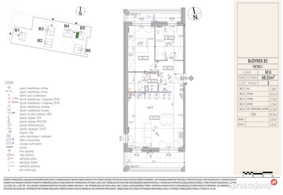 3 pokoje 685 m Balkon Winda Garaż Kameralne apartamentowiec Otwock sprzedam