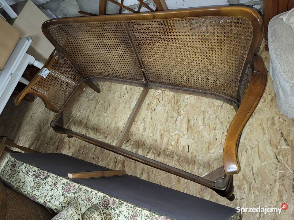 Sofa stylowa 3 osobowa vintage antyk chippendale