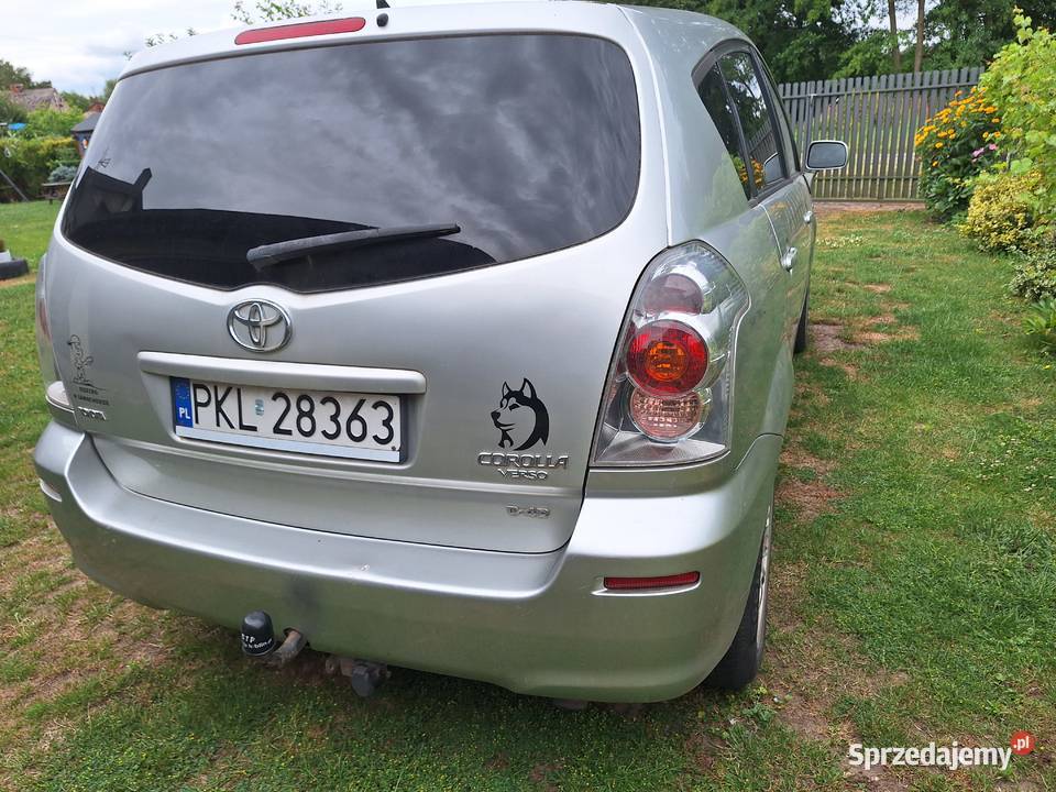 Toyota Corolla Verso 22 D4D 7osobowa elektryczne lusterka Corolla Verso Koło sprzedam