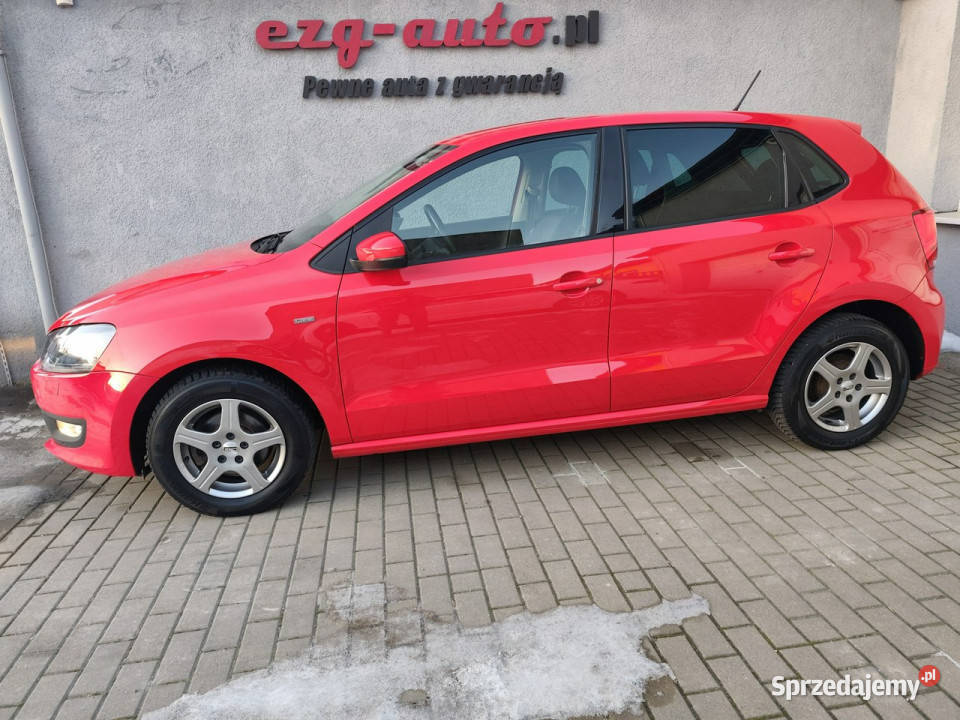 Volkswagen Polo bezwypadkowy bogata serwis elektryczne lusterka Zgierz
