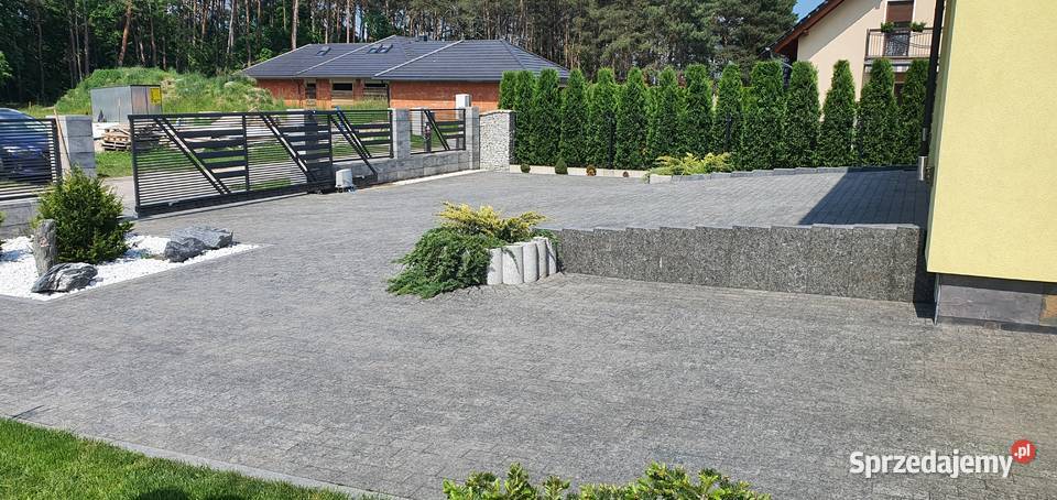 Kostka Granitowa LABRADORYT na Podjazdy ścieżki Rzeszów