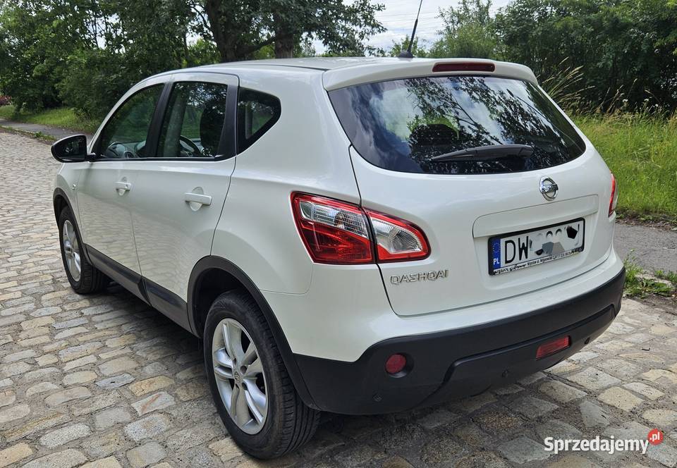 Nissan Qashqai 2013r 16 benzyna krajowy biała dolnośląskie Wrocław