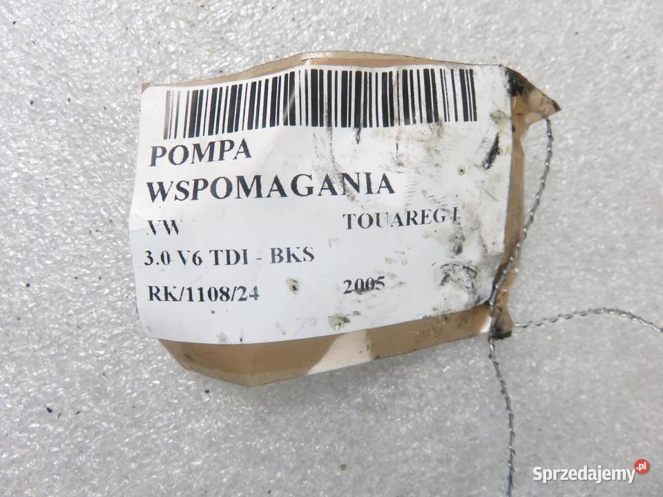 POMPA WSPOMAGANIA VW TOUAREG I 30 V6 TDI osobowe sprzedam