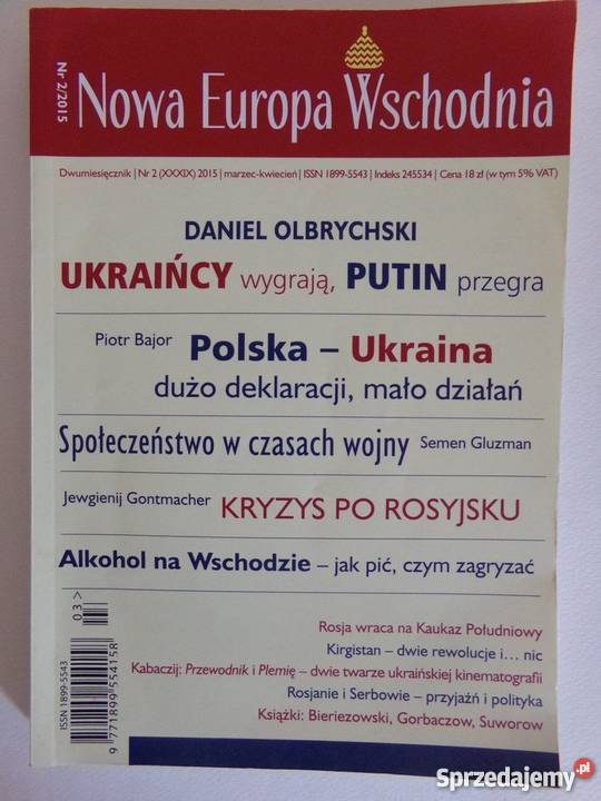 NOWA EUROPA WSCHODNIA DWUMIESIĘCZNIK 2015 02 Warszawa