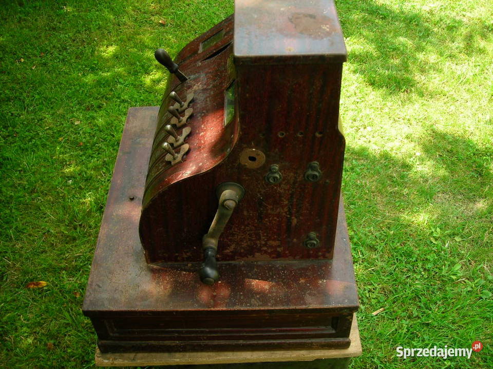 Zabytkowa kasa National początek XX wieku Białystok