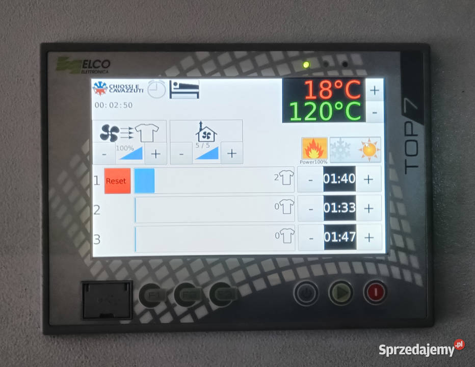 Suszarka szufladowa DTG DTF Chiossi DIDO SHOP Legnica