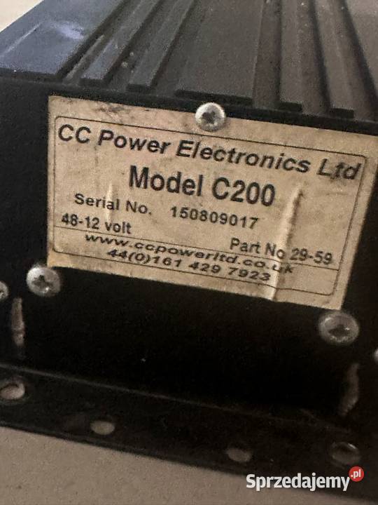 Przetwornica cc power elektronics model C200 Antonie