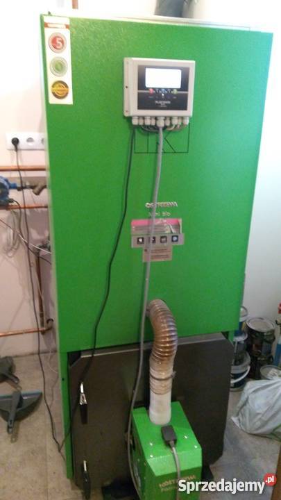 Sprzedam piec na pellet Kostrzewa Mini Bio 10kW Obrzębin
