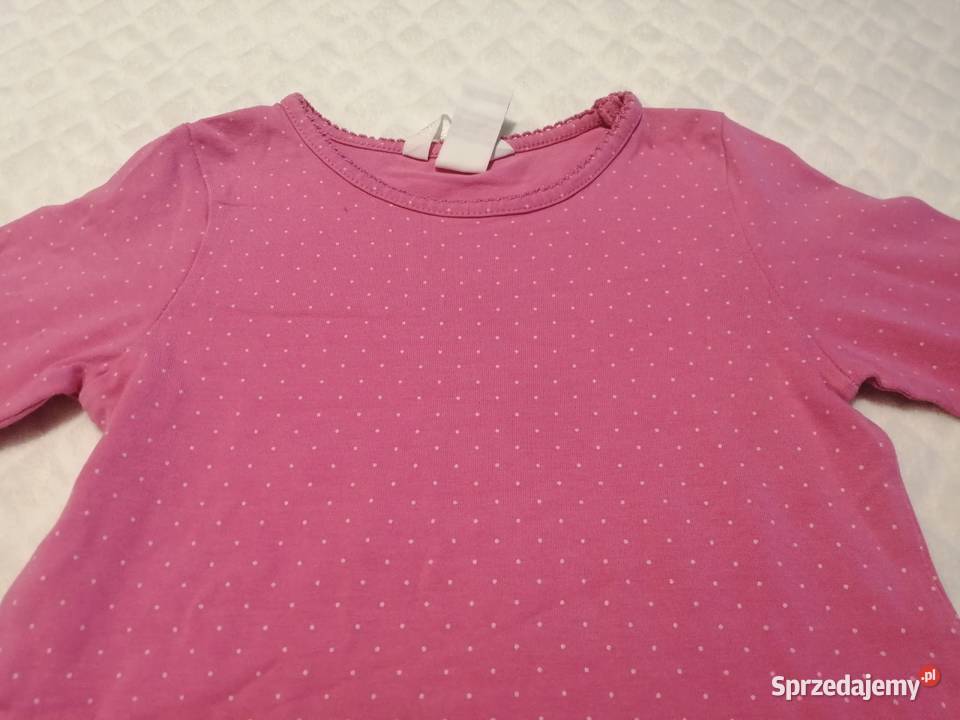 Koszulka długi rękaw HM 98104 groszek Odzież H&M Czeladź sprzedam