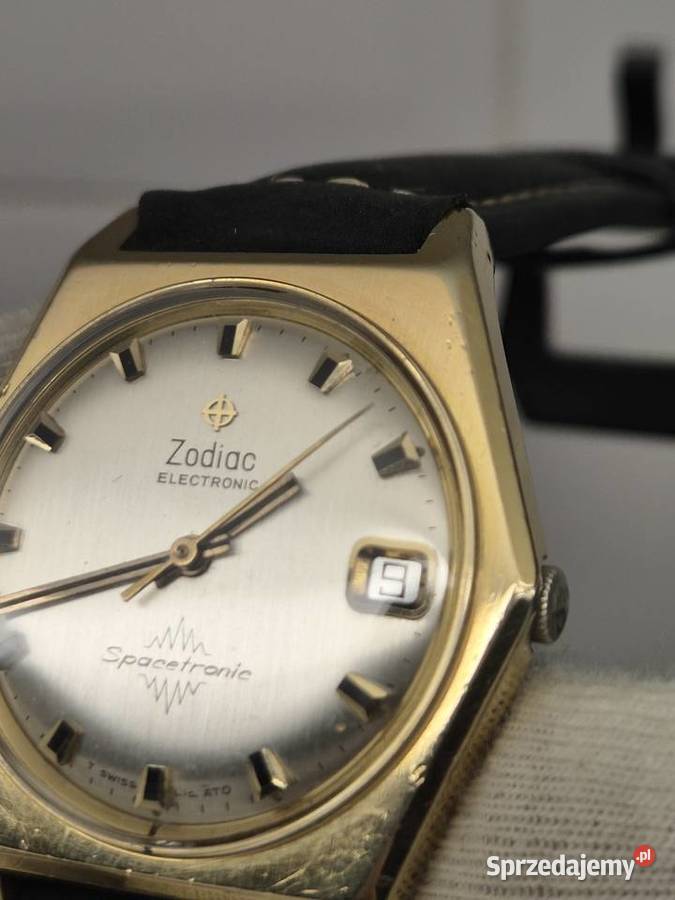 Rzadki unikat zegarek Zodiac Spacetronic Chorzów sprzedam