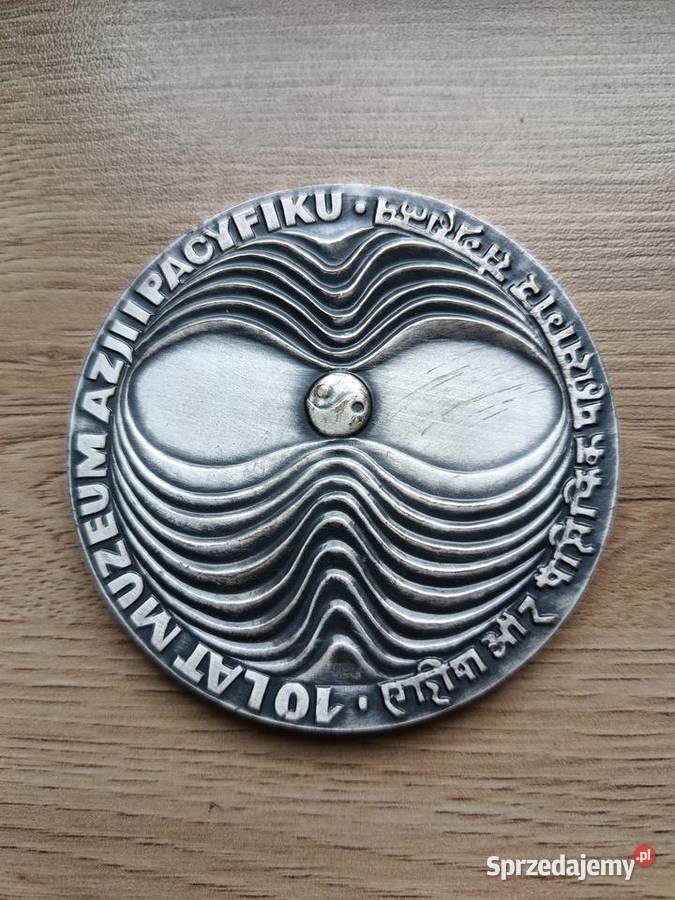 Medal 10 lecie Muzeum Azji i Pacyfiku Annopol