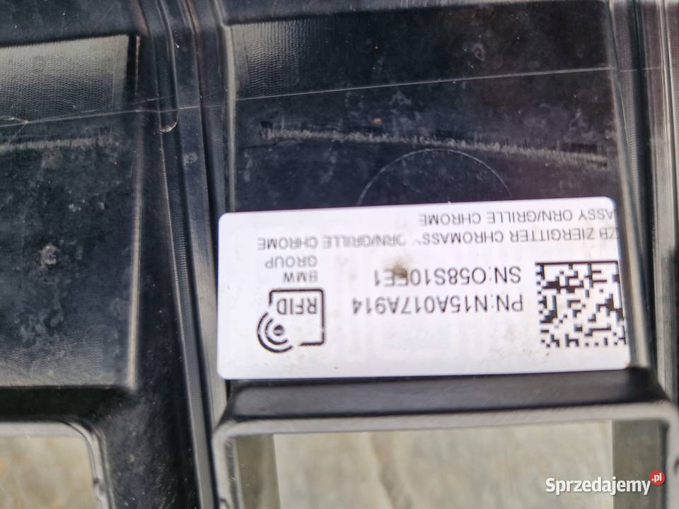 BMW I5 G60 G61 Grill Atrapa ORG osobowe podkarpackie Mielec