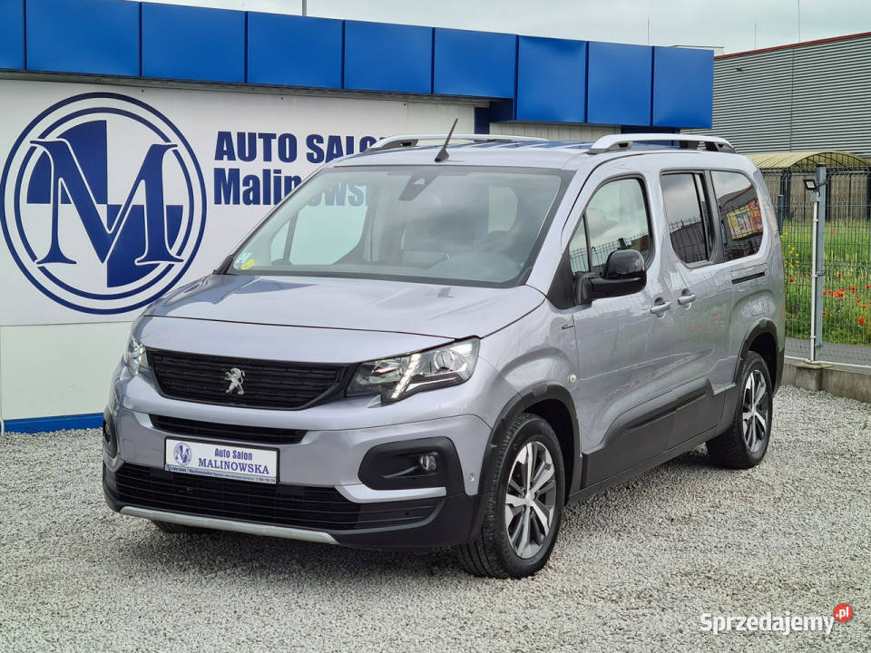 Peugeot RIFTER GTLine Long 7Osób Automat Navi światła LED wielkopolskie Wągrowiec sprzedam