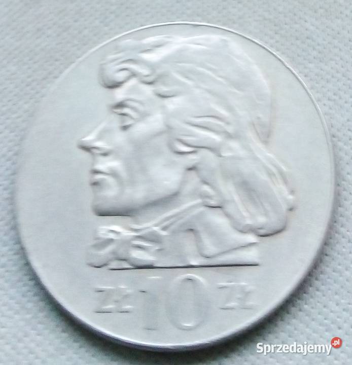 POLSKA10 1972 r CuNi TADEUSZ KOŚCIUSZKO Numizmatyka mazowieckie Legionowo sprzedam