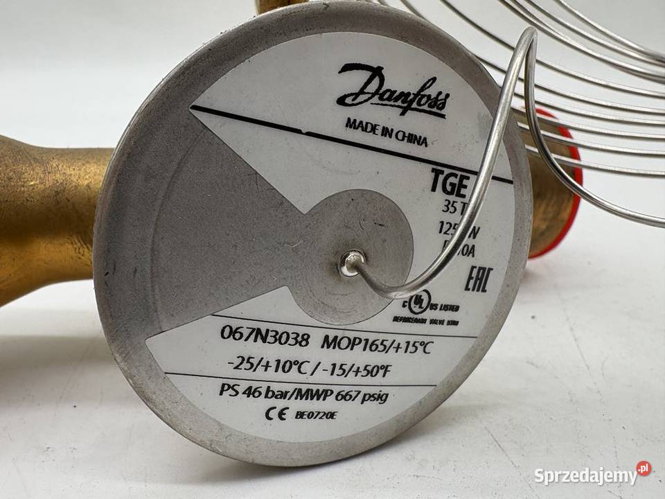 Danfoss 067N3038 Zawór termostatyczny Warszawa sprzedam