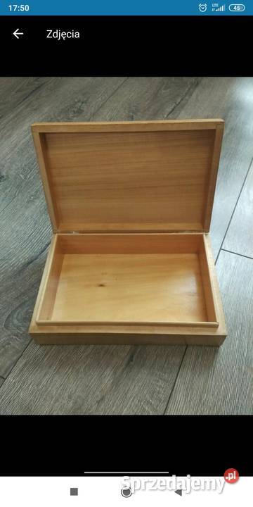 Szkatulka drewniana Bolesławiec sprzedam