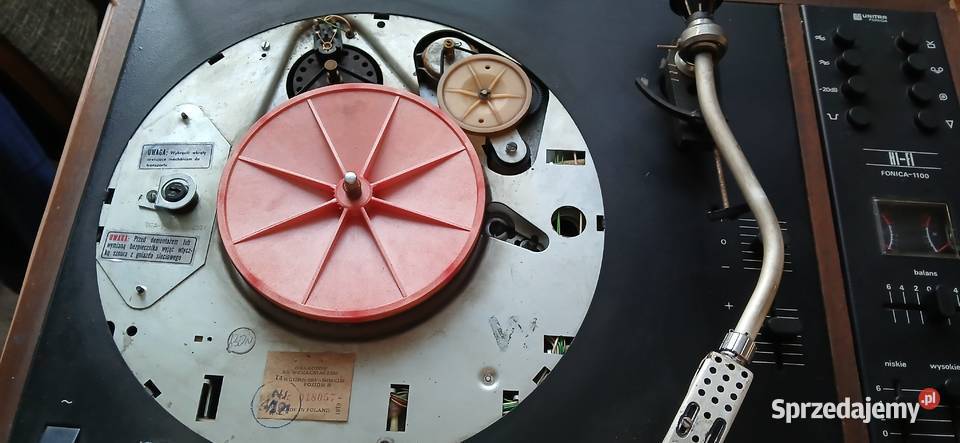 Gramofon Daniel WG 1100 fs ze wzmacniaczem Gołębiewko