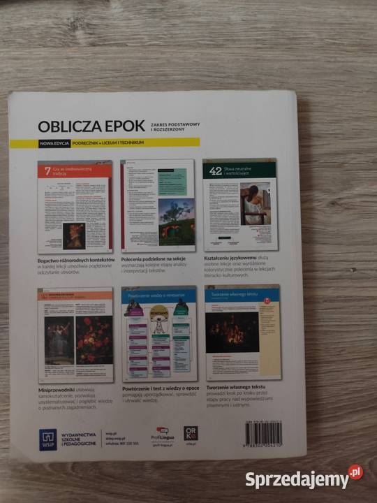 Oblicza epok 12 tradycyjny podręcznik Włodawa