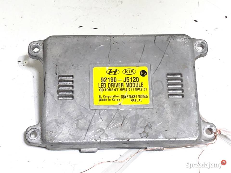 PRZETWORNICA XENON KIA STINGER 92190J5120 MODUŁ