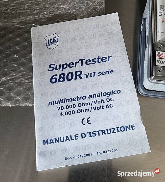 Multimetr supertester ICE 680 G Brzeg Dolny