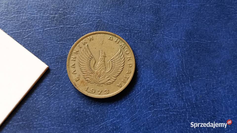 Stare monety 2 drachmy 1973 Grecja Numizmatyka Lesko