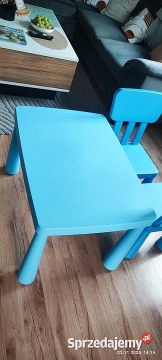 Stolik dziecięcy krzesełka krzesła Ikea Mammut śląskie Siewierz