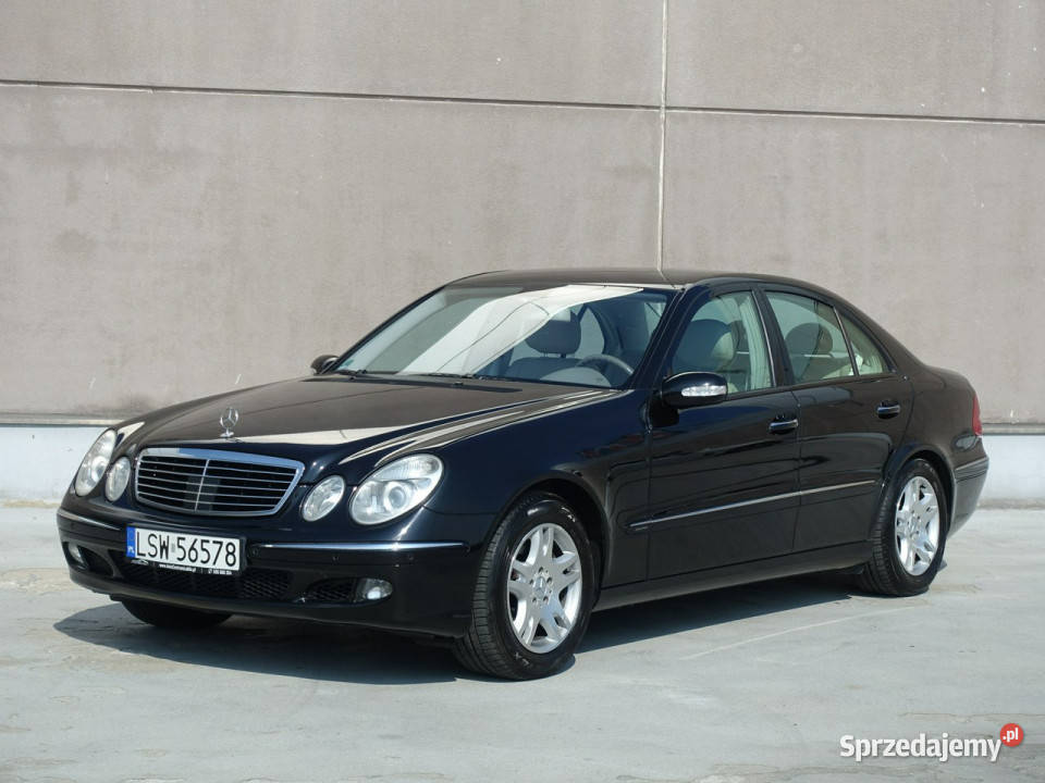 Mercedes E 350 35 V6 270Beżowe skóry I Włw Zarejestrowany w Polsce Lublin sprzedam