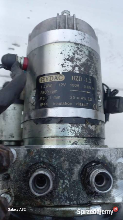 Pompa silnik 12V 12kW agregat hydrauliczny Przykona sprzedam