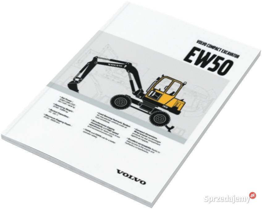 DTR Instrukcja obsługi koparka volvo ec290B i Szamotuły