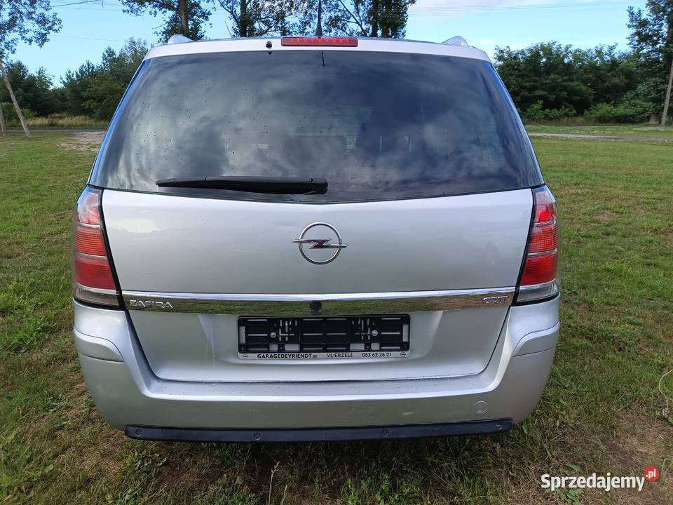Opel Zafira 19 CDTI 6 biegów 7 osobowy centralny zamek Zafira Motoryzacja Podkonice Miejskie
