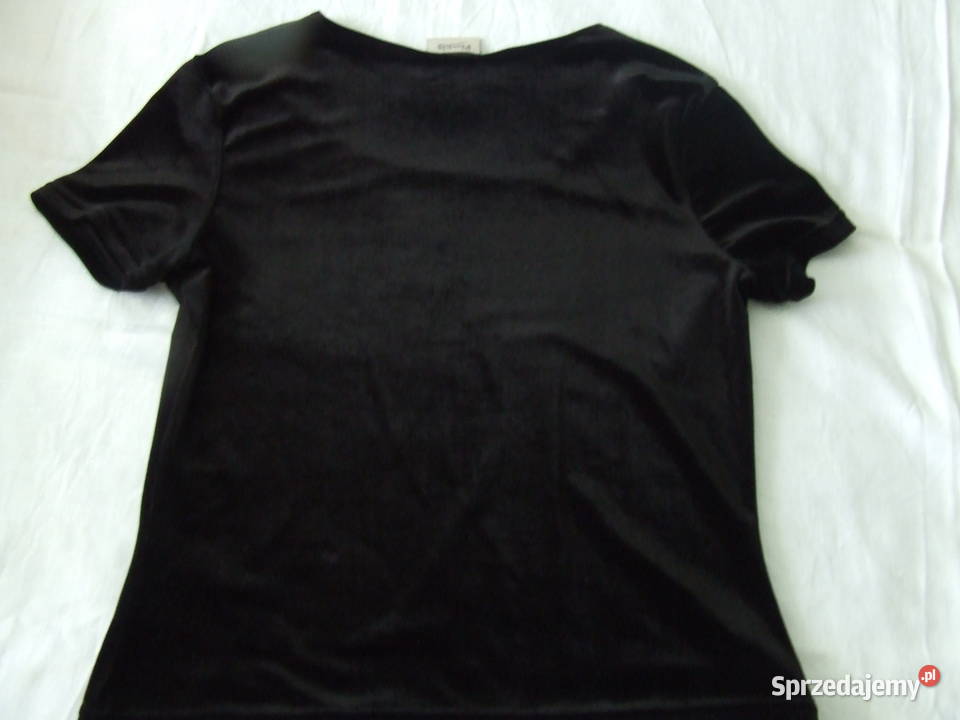 Bluzeczka liliowa ecri czarna R 38 40 Bluzki i koszule dolnośląskie