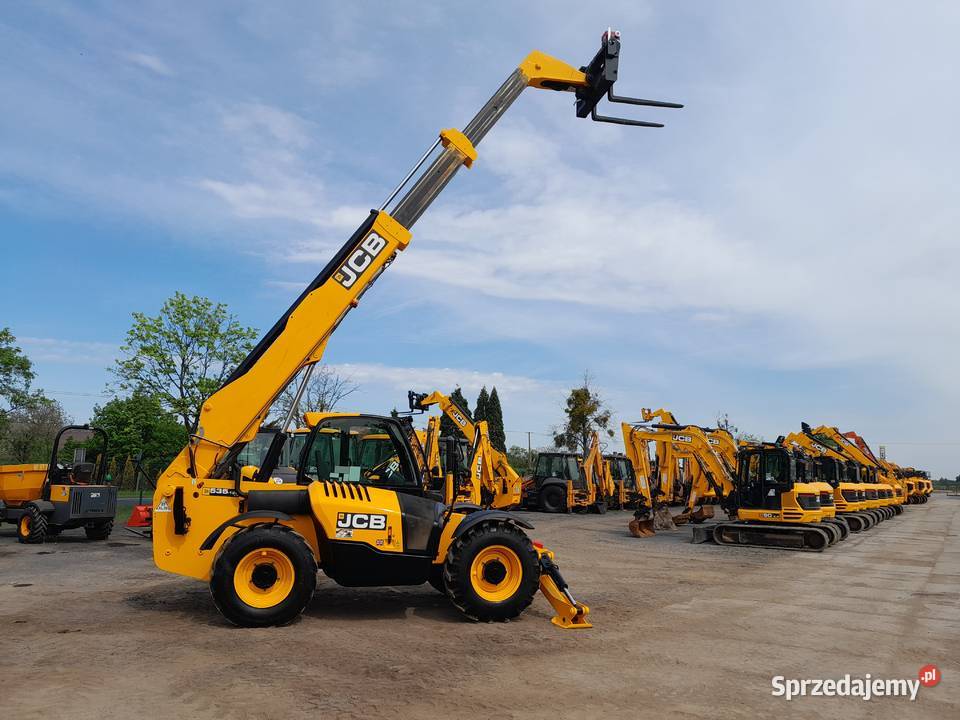 ŁADOWARKA TELESKOPOWA JCB 535125 2015R MANITOU Rok produkcji 2015 Krotoszyn