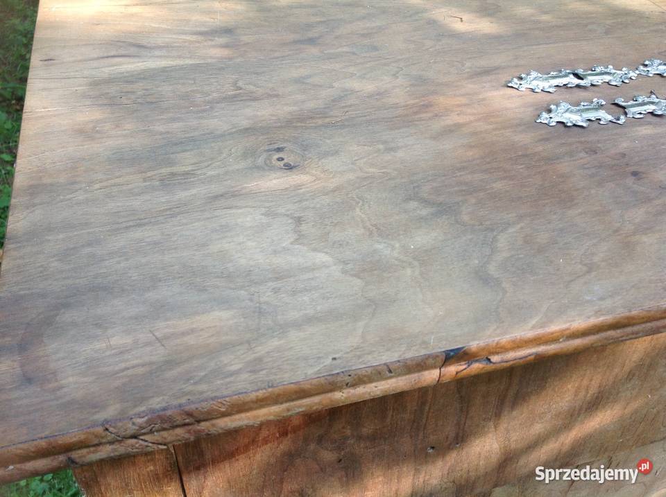 Drewniana Komoda z Szufladami Orzech Antyk Nowa Sól sprzedam