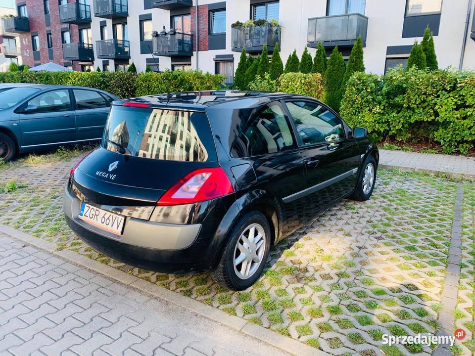 Renault megane II hatchback benzyna welurowa tapicerka Szczecin sprzedam